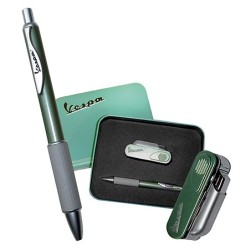 Vespa giftbox met pen en aansteker - VPGB20