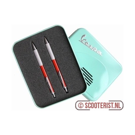 Vespa pen en vulpotlood giftbox rood - VPPS53