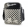 Vespa schoudertas "Tracolla scacchi" - zwart - VPSB20