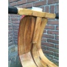 Vespa hobbelscooter van massief hout uit 1985 (collector's item)