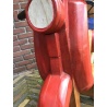 Vespa hobbelscooter van massief hout uit 1985 (collector's item)