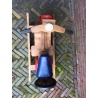 Vespa hobbelscooter van massief hout uit 1985 (collector's item)